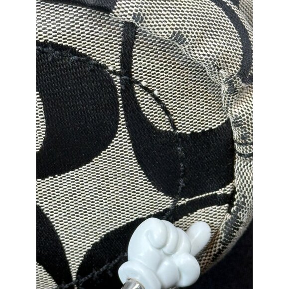 Coach Signature Sufflette C Canvas & Leather Hobo Shoulder Crossbody Bag - Picture 14 of 15